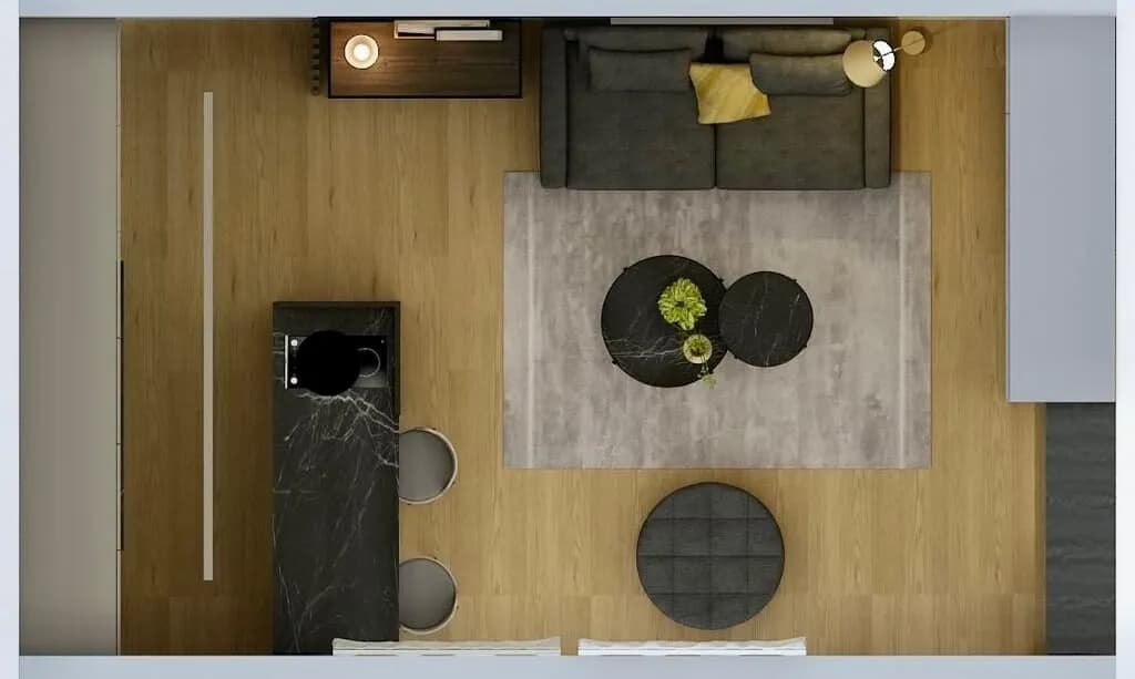 Nabízíme k pronájmu designový byt 1+kk v rezidenci Neugraf.