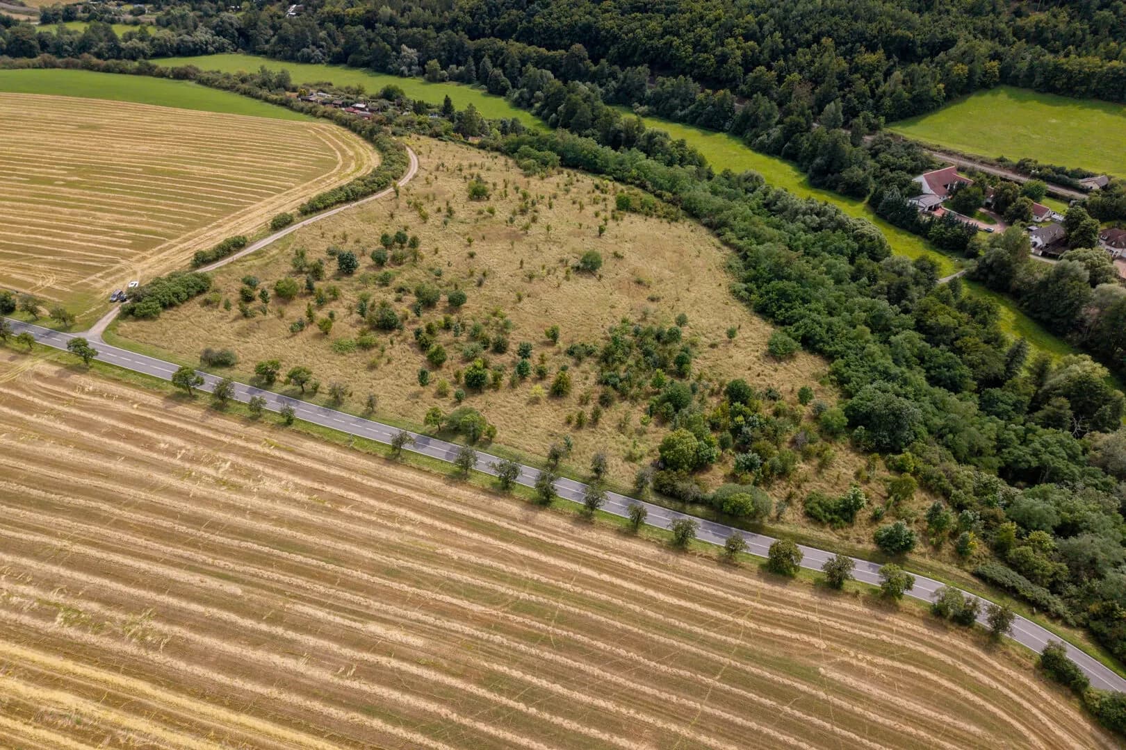 Stavební pozemek 1297m2 na prodej – Rakovník