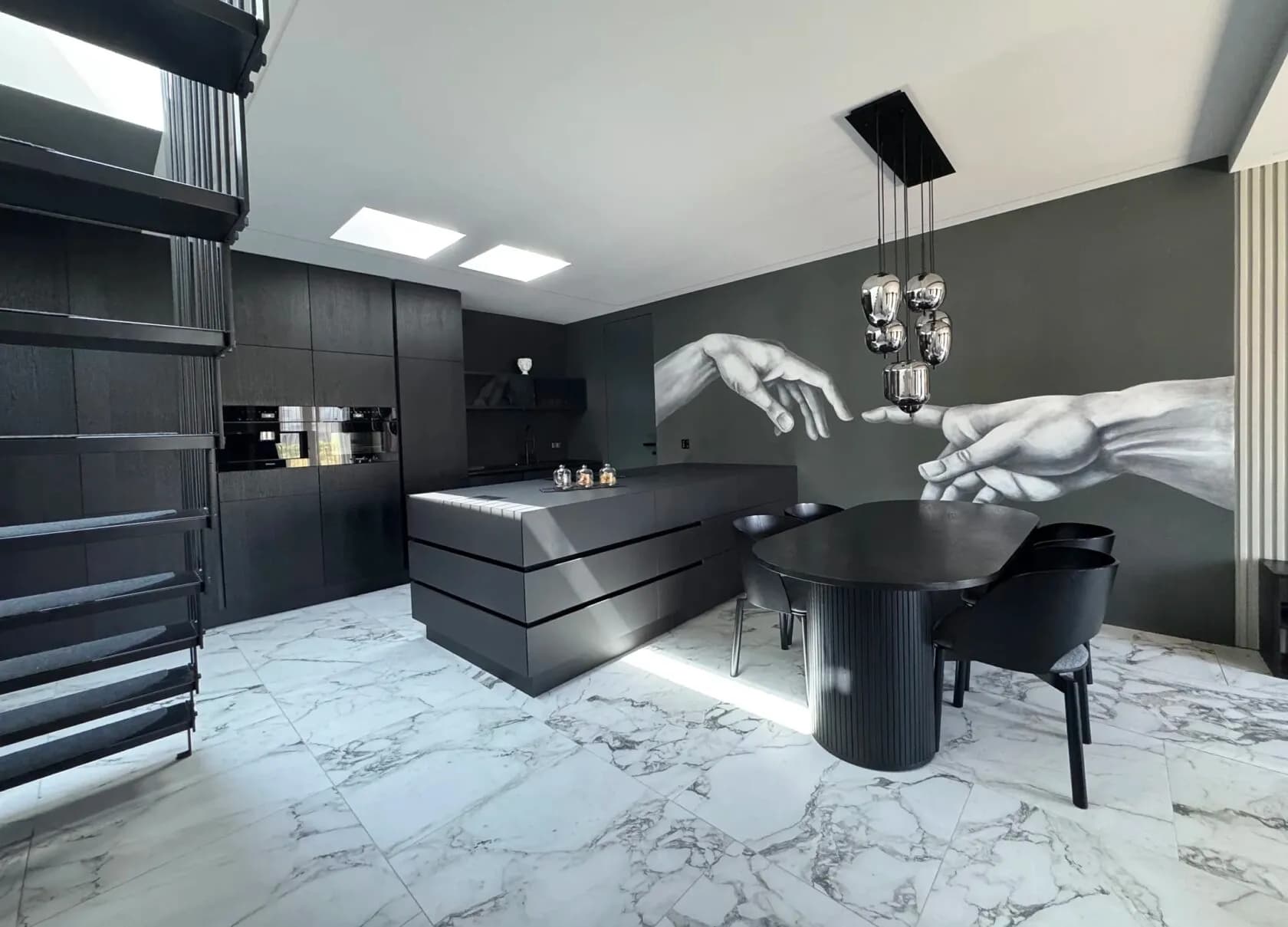 Penthouse s duší Vinohrad a výhledem na Pražský hrad