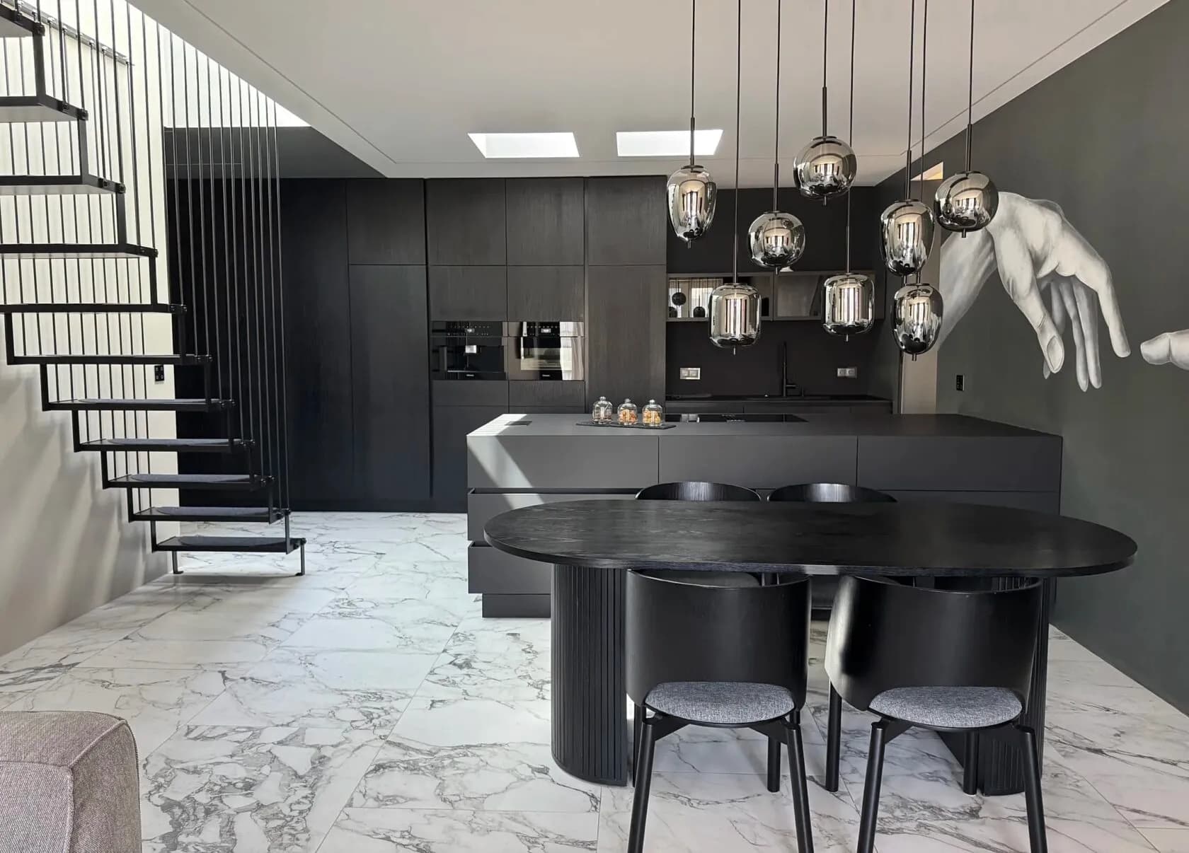 Penthouse s duší Vinohrad a výhledem na Pražský hrad