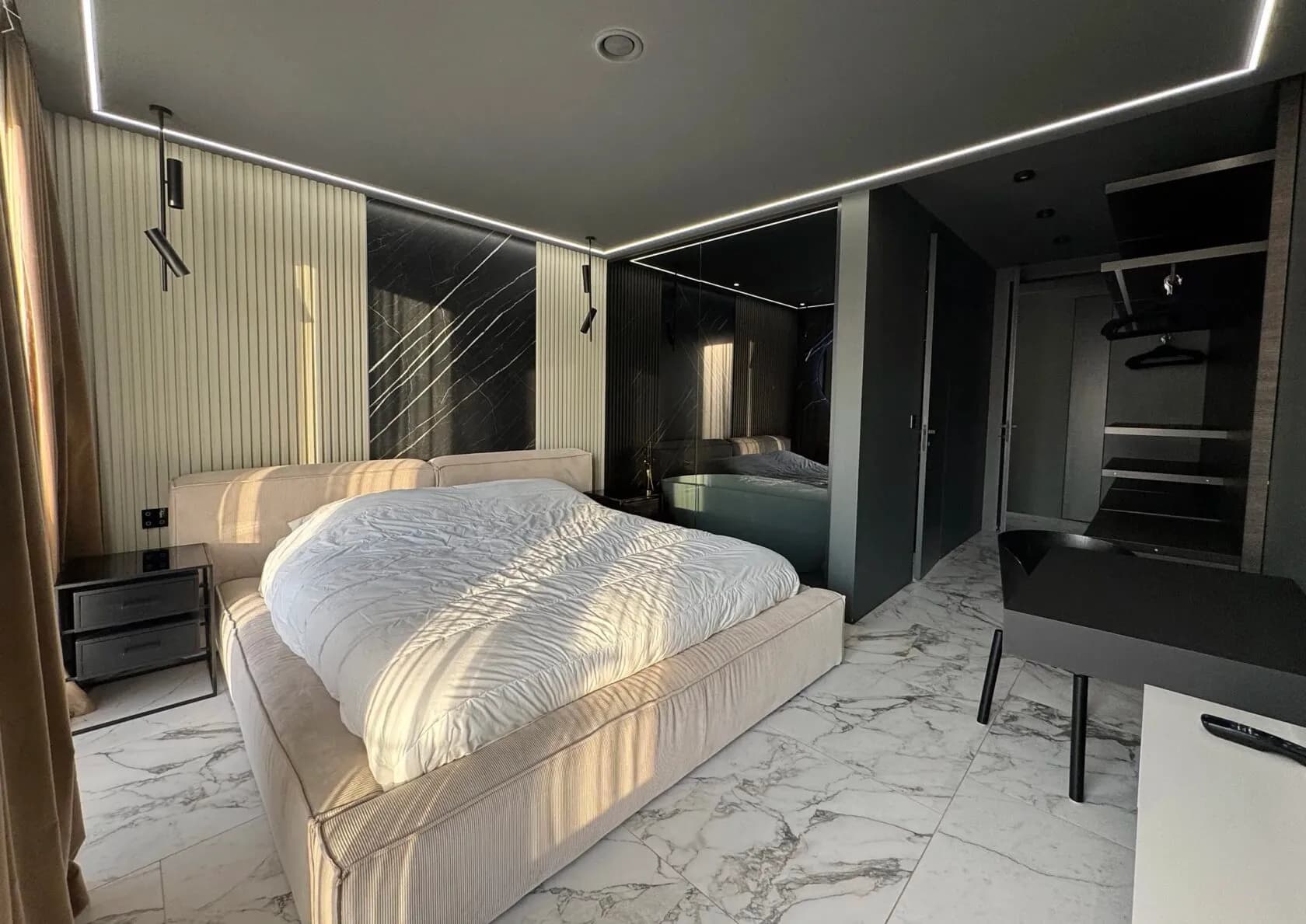 Penthouse s duší Vinohrad a výhledem na Pražský hrad