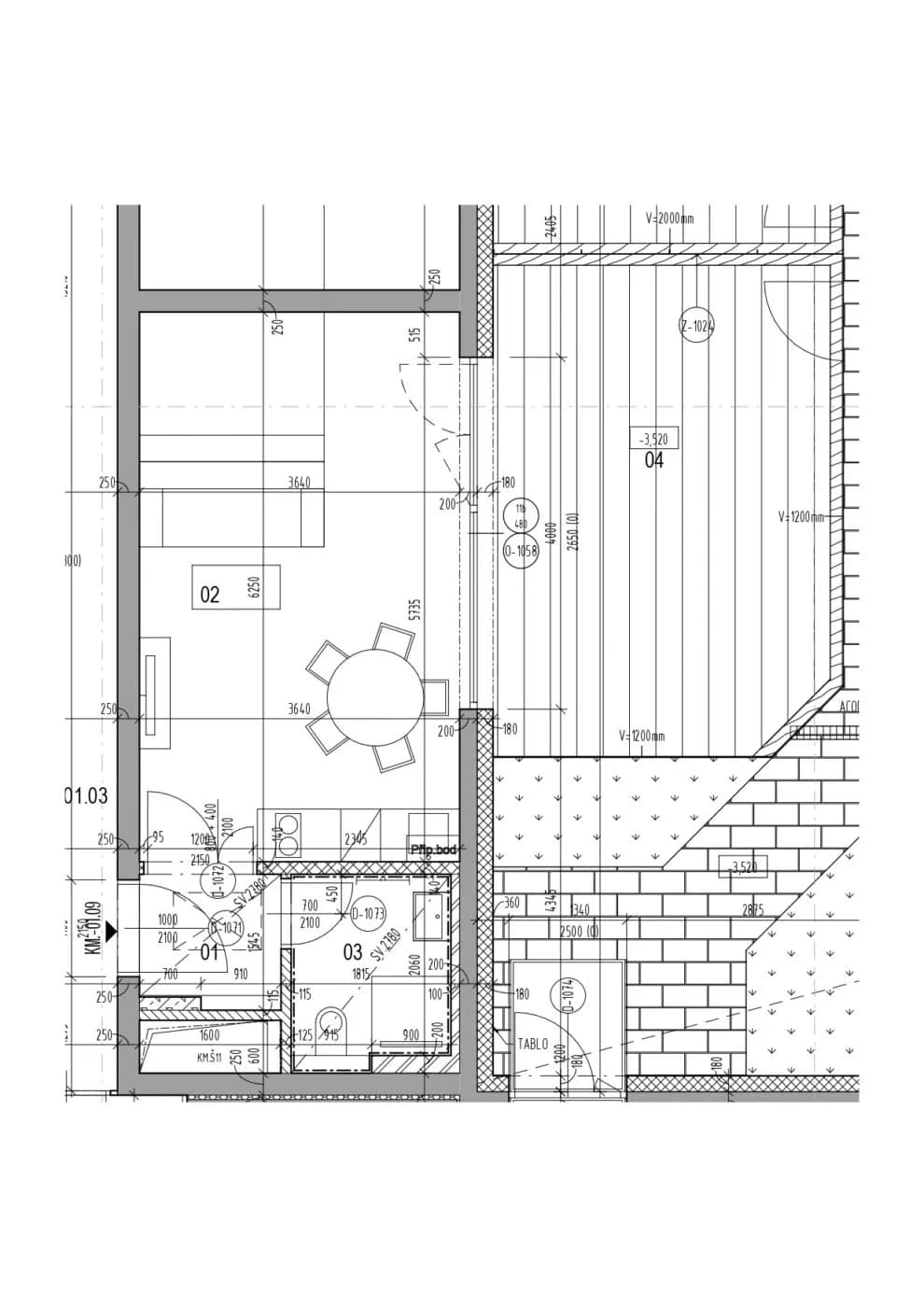 Nabízíme k pronájmu designový byt 1+kk v rezidenci Neugraf s terasou.