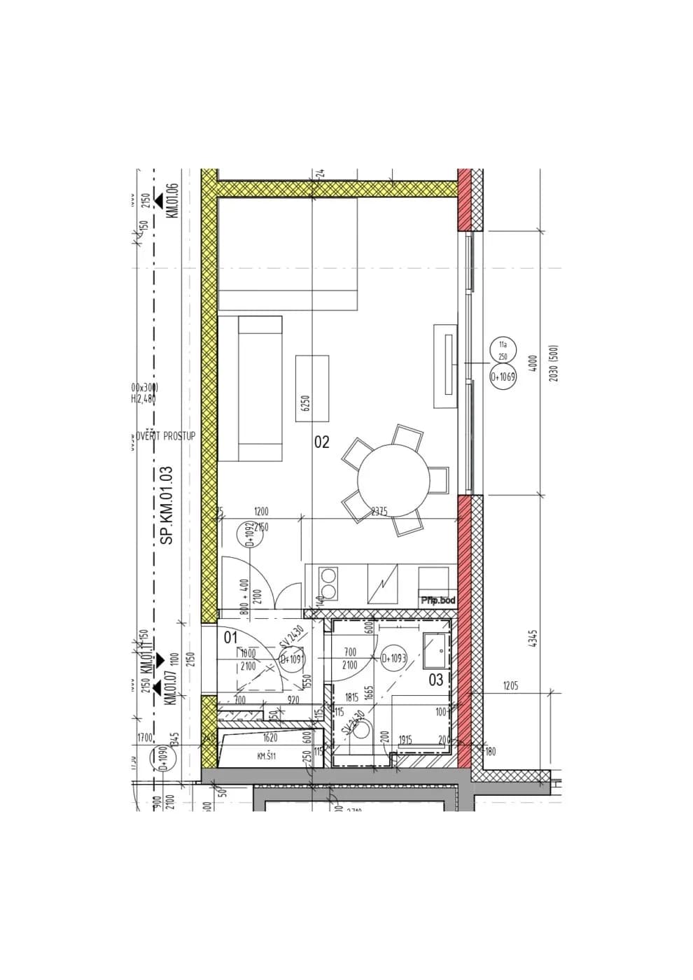 Nabízíme k pronájmu designový byt 1+kk v rezidenci Neugraf.