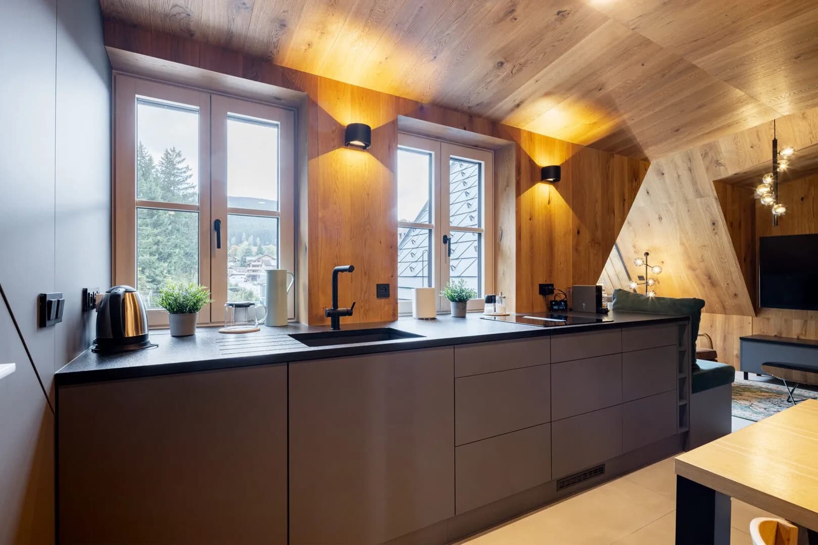Moderní apartmán s horskou duší – Pec pod Sněžkou