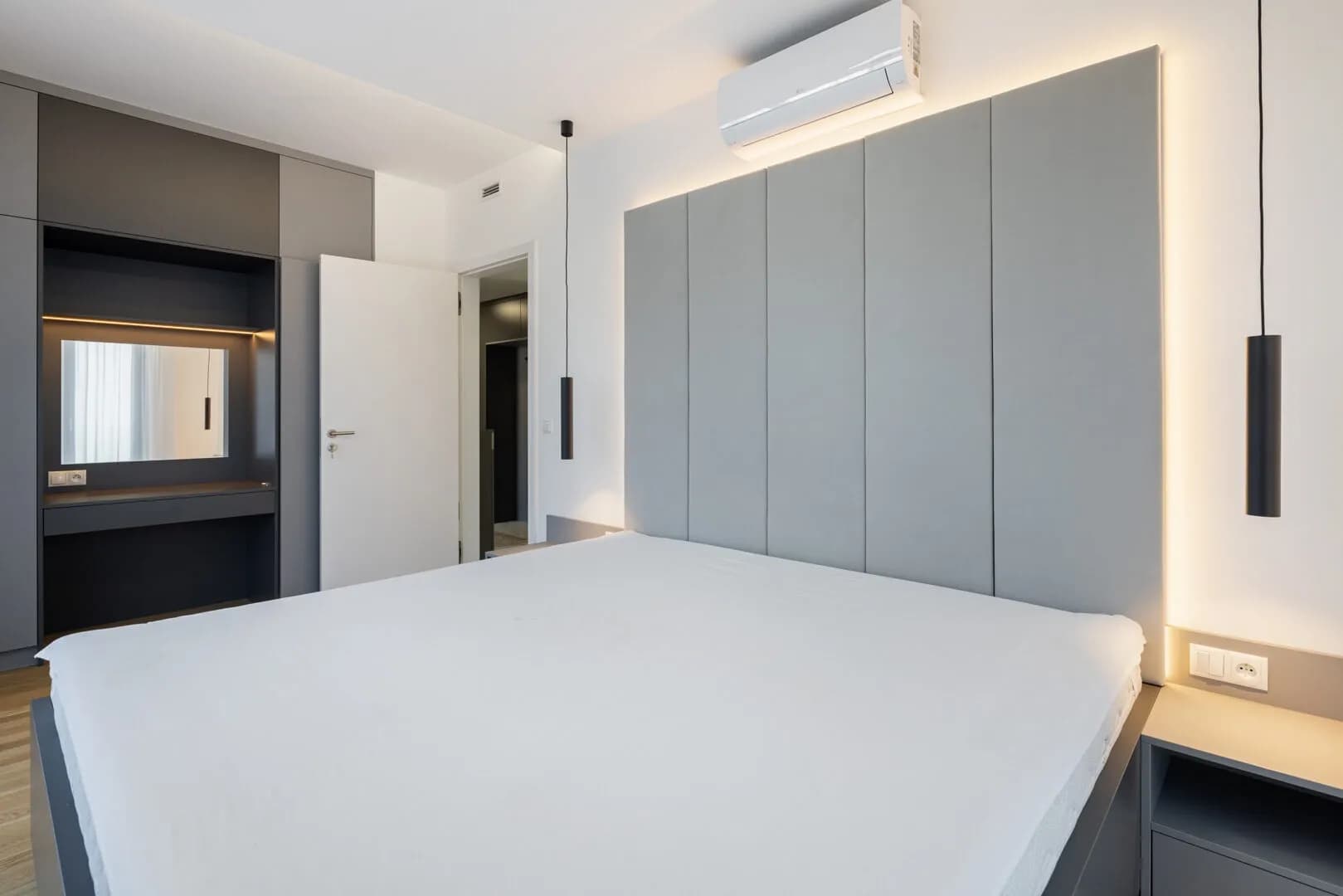 Pronájem moderního bytu 3+kk s terasami – Perucká, Praha 2 – Vinohrady