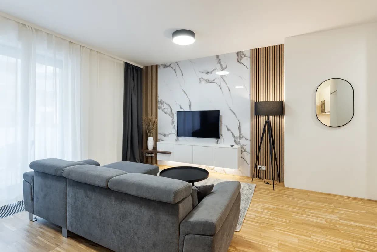 Moderní byt s balkónem a garáží v rezidenci River Diamond