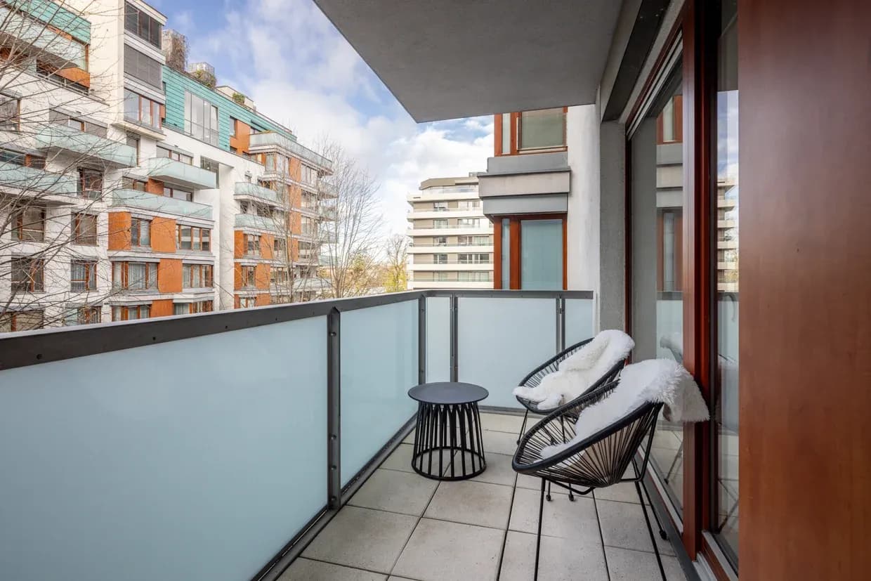Moderní byt s balkónem a garáží v rezidenci River Diamond
