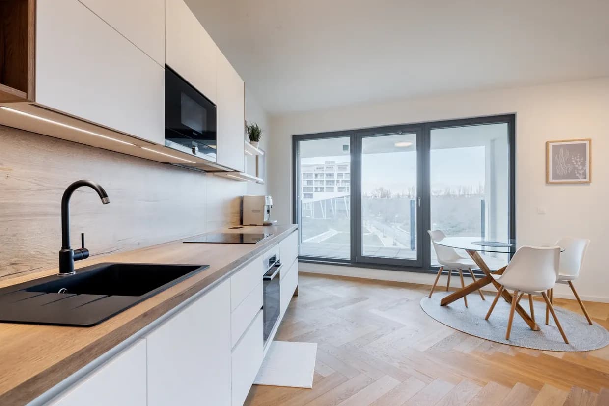 rezidence Port Karolína - pronájem moderního bytu 2+kk