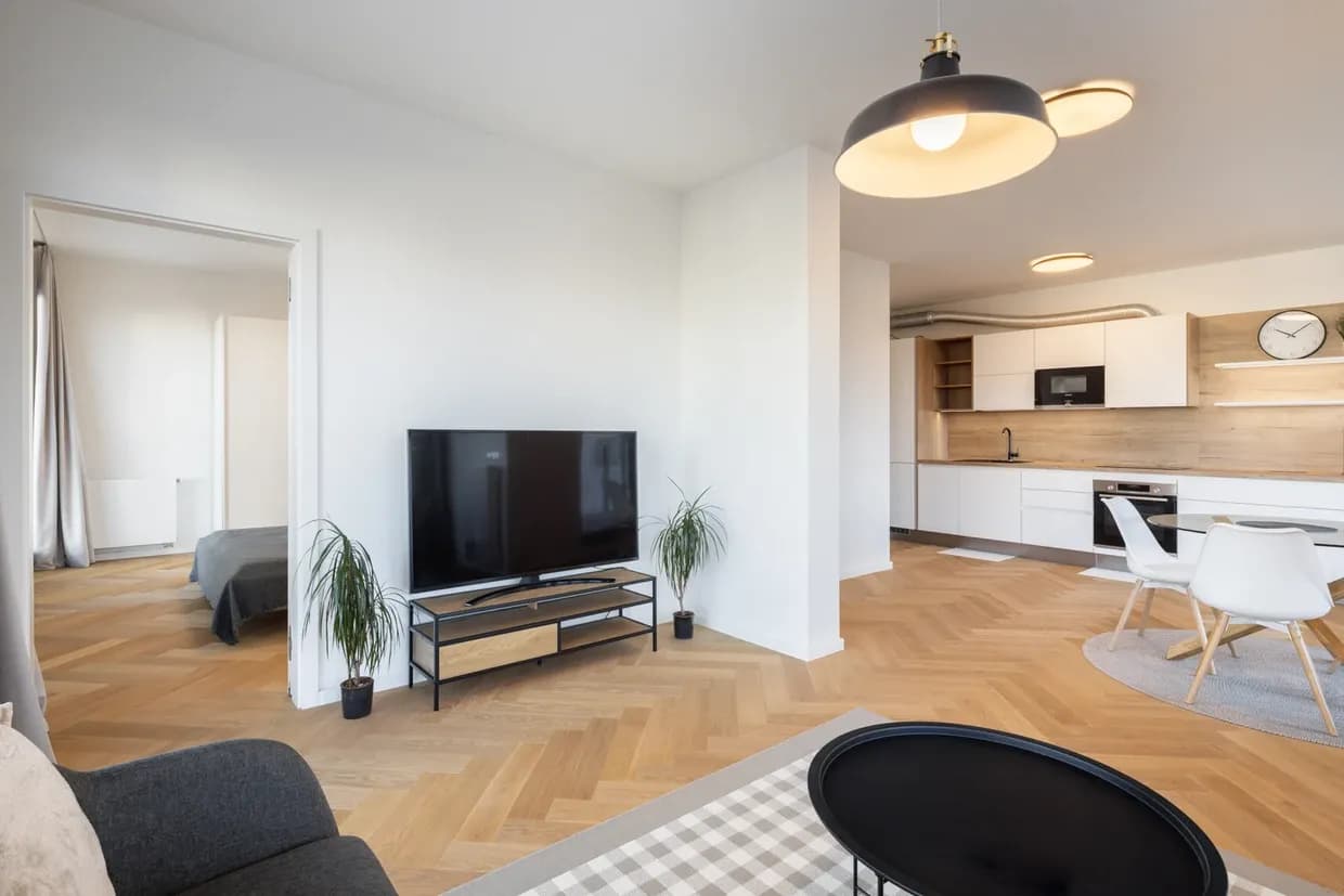 rezidence Port Karolína - pronájem moderního bytu 2+kk