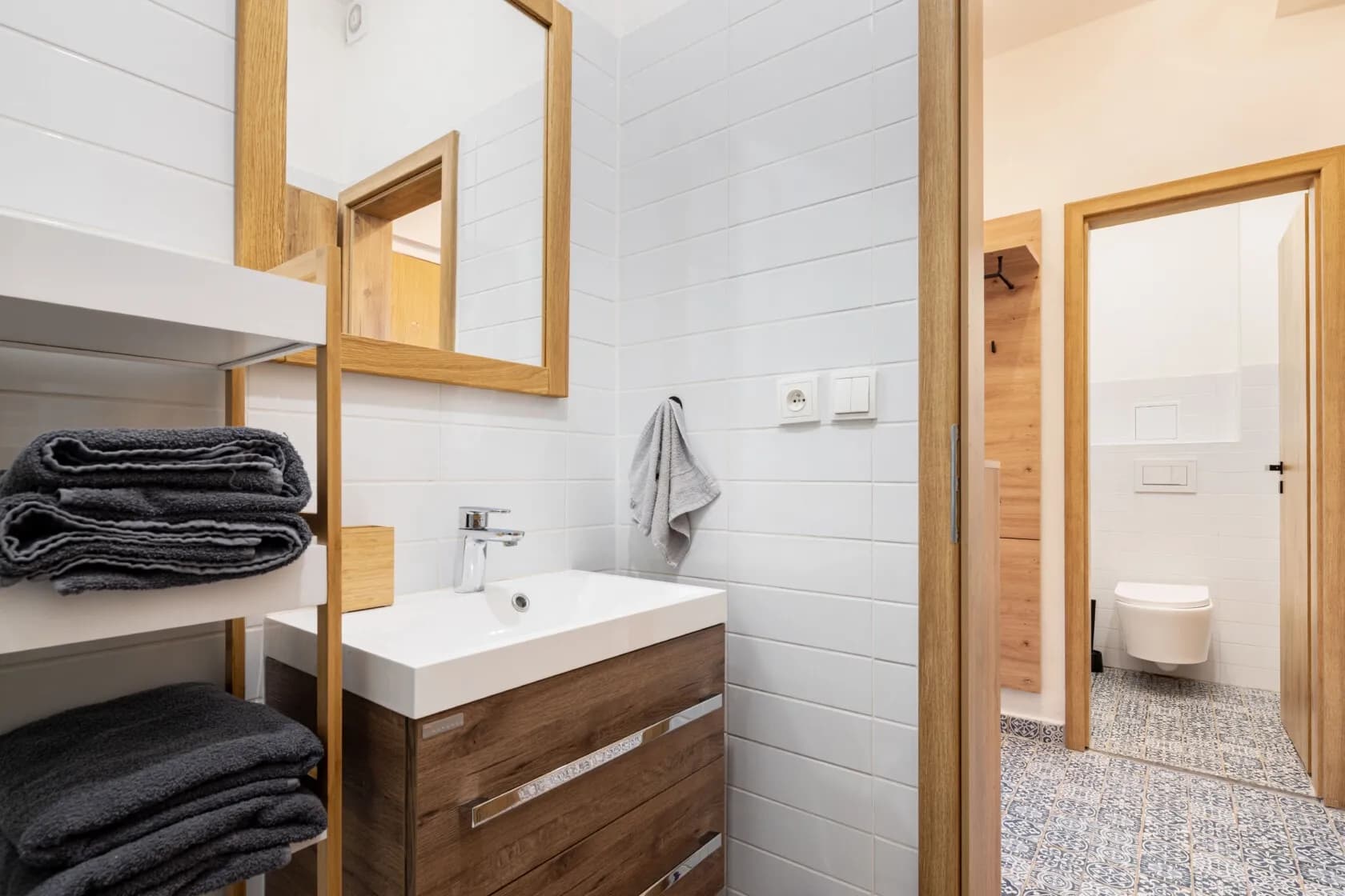 Stylový apartmán po rekonstrukci v srdci Harrachova – investice i druhý domov v jednom!
