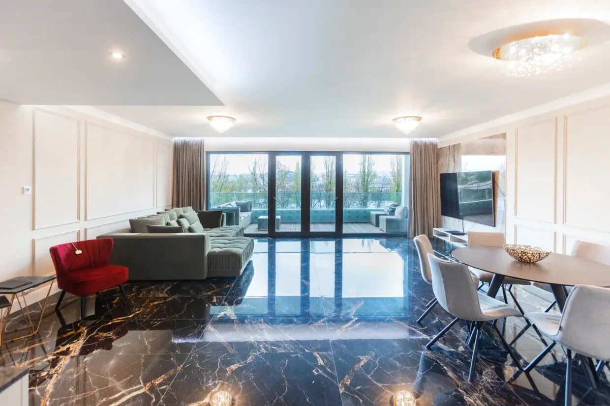 Prodej luxusního bytu 3+kk v rezidenci KAY River Loft, Karlín