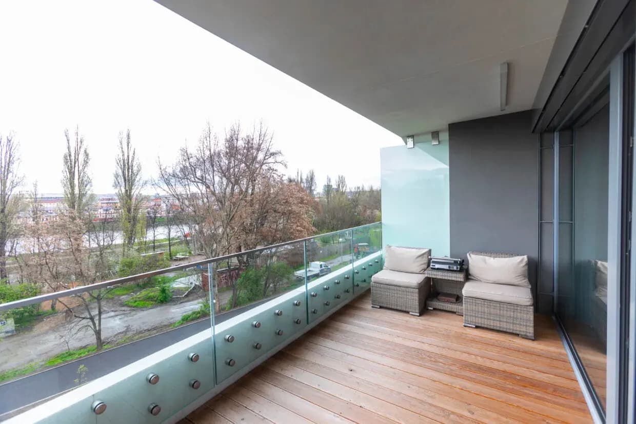 Prodej luxusního bytu 3+kk v rezidenci KAY River Loft, Karlín