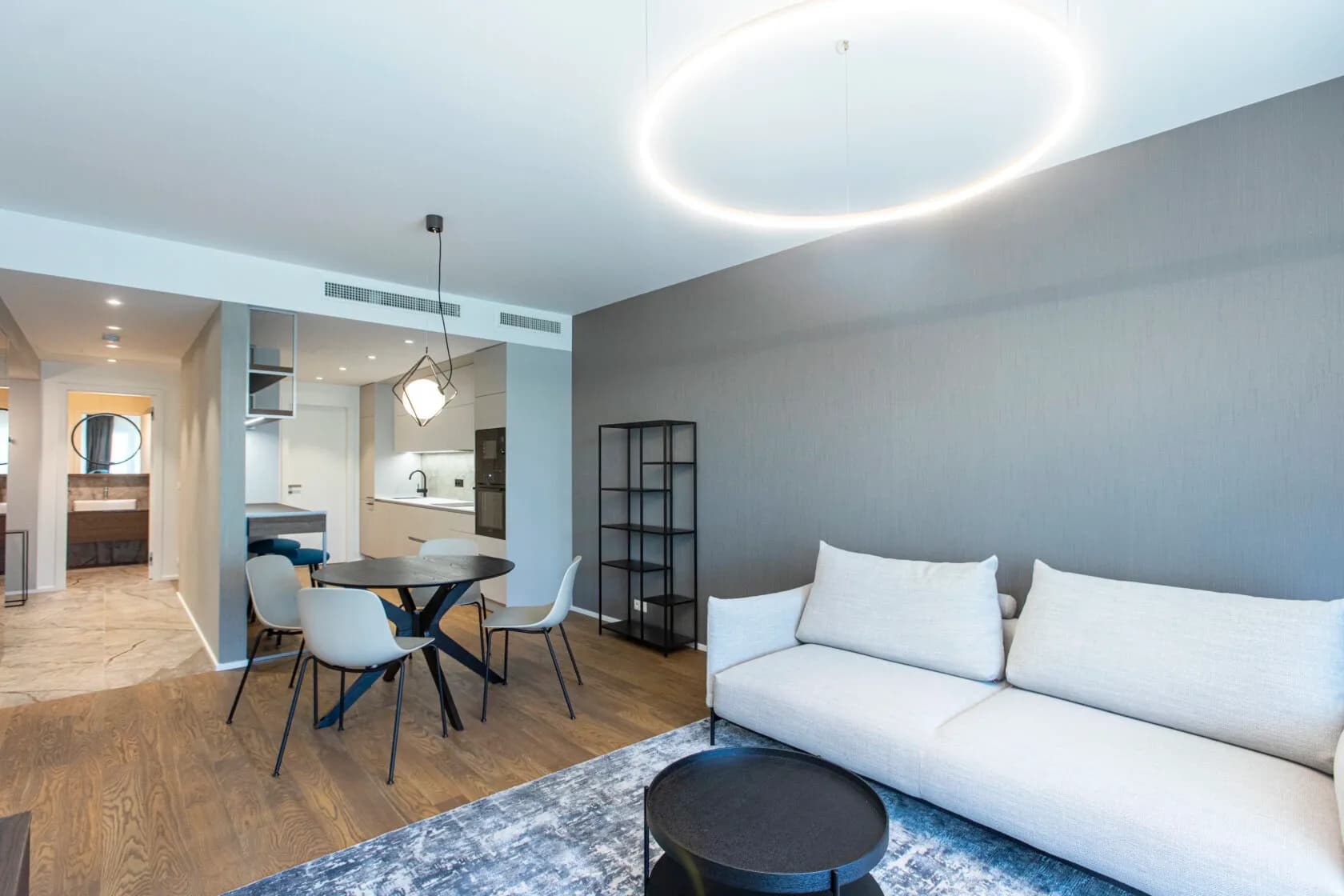 Pronájem luxusního bytu 2+kk v rezidenci KAY River Lofts