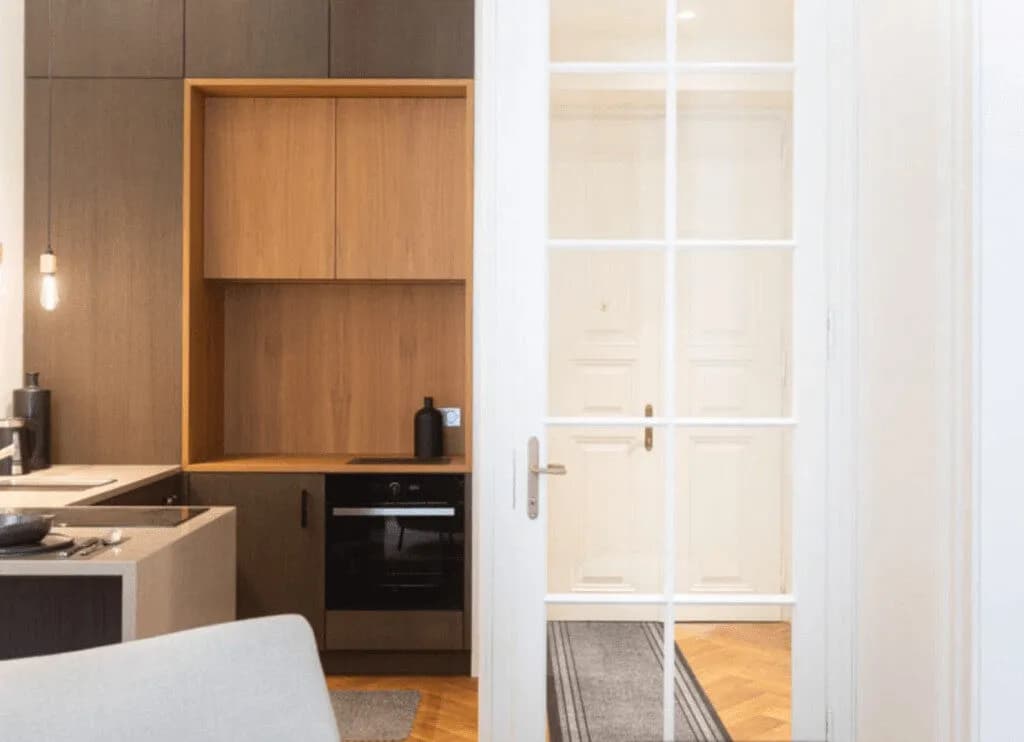 Pronájem designového bytu 2+kk Palác Dlážděná, Praha 1