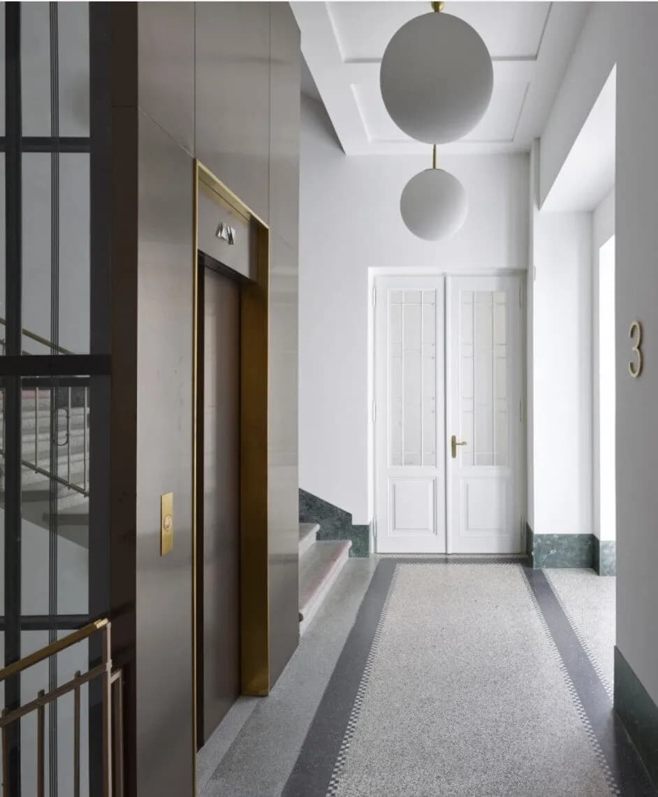 Pronájem designového bytu 2+kk Palác Dlážděná, Praha 1
