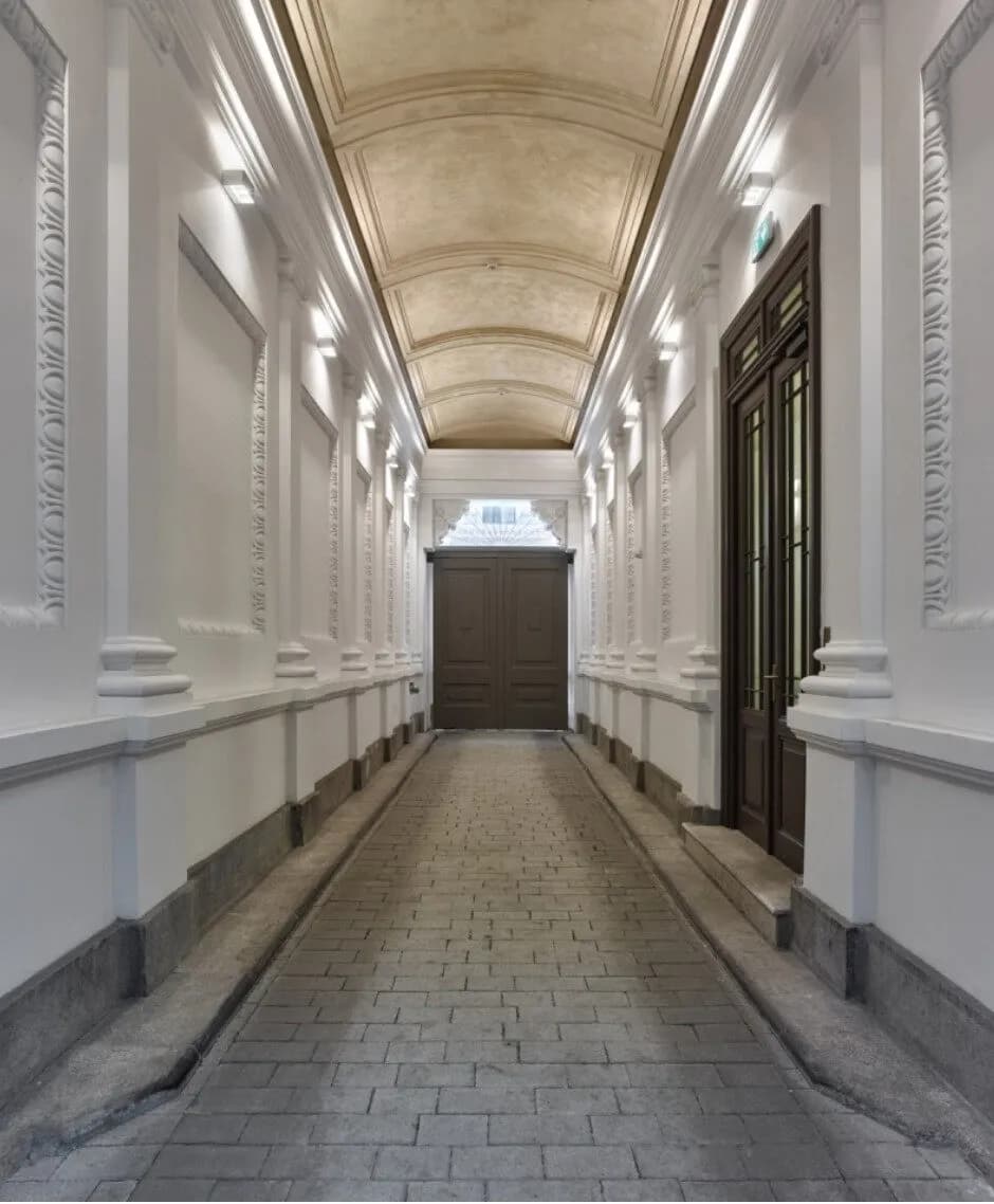 Pronájem designového bytu 2+kk Palác Dlážděná, Praha 1