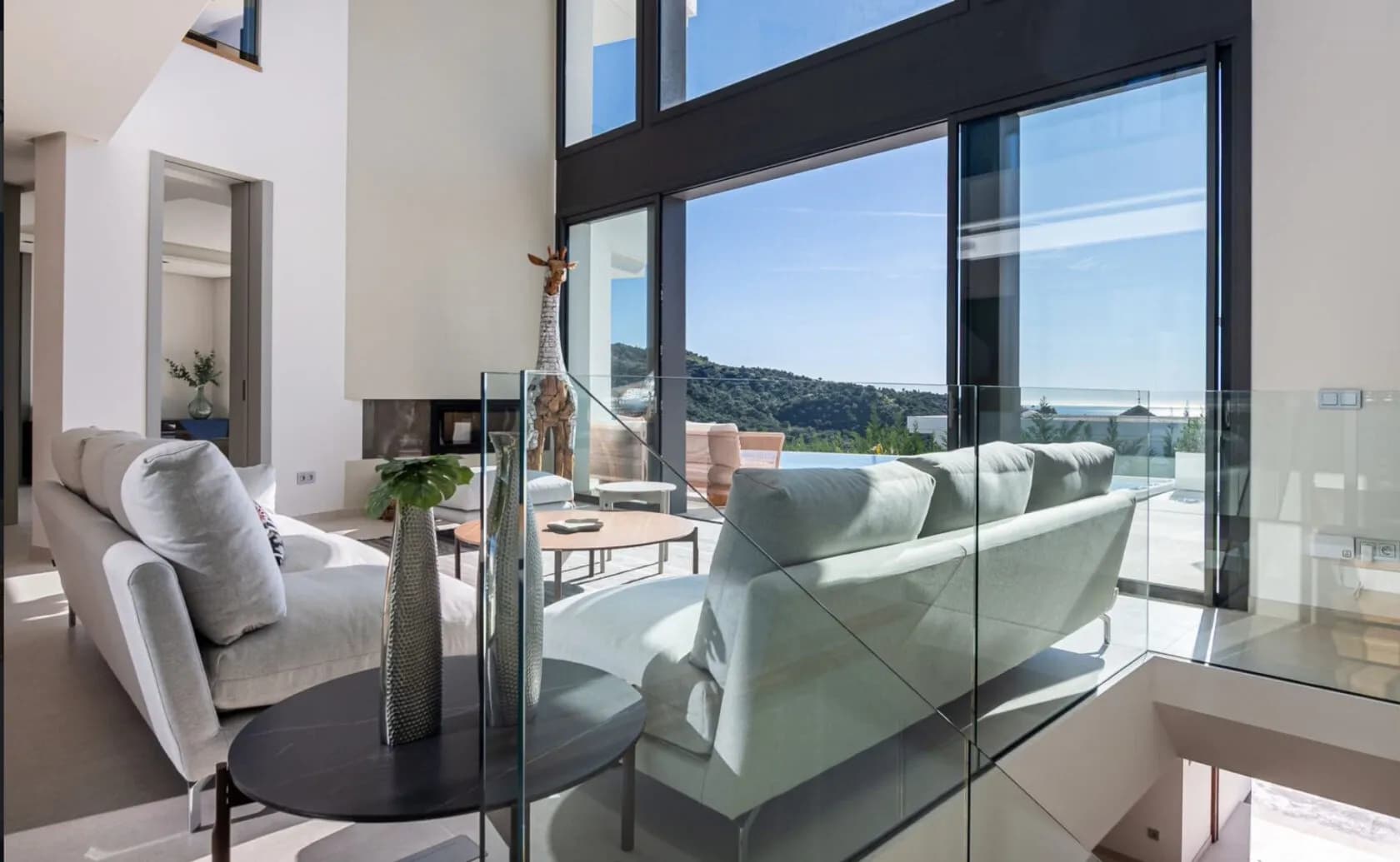 Moderní vila s dechberoucím výhledem na moře a hory – Lomas de La Quinta