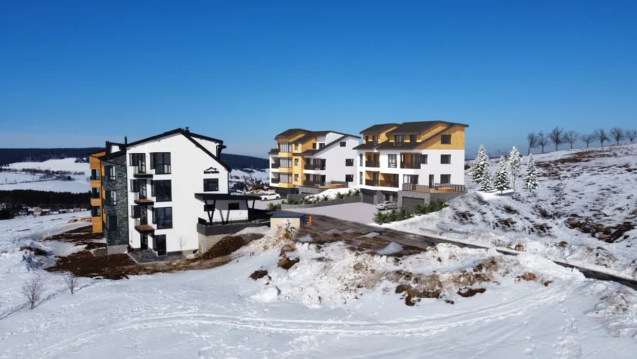 Moderní apartmánové domy a samostatné apartmány na prodej